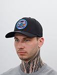 Бейсболка MITCHELL NESS арт. 6HSSFH21HW007-CHOBLCK Charlotte Hornets NBA (черный)